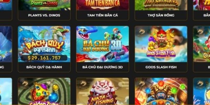 Tổng hợp các game bắn cá nổi bật nhất tại 98Win