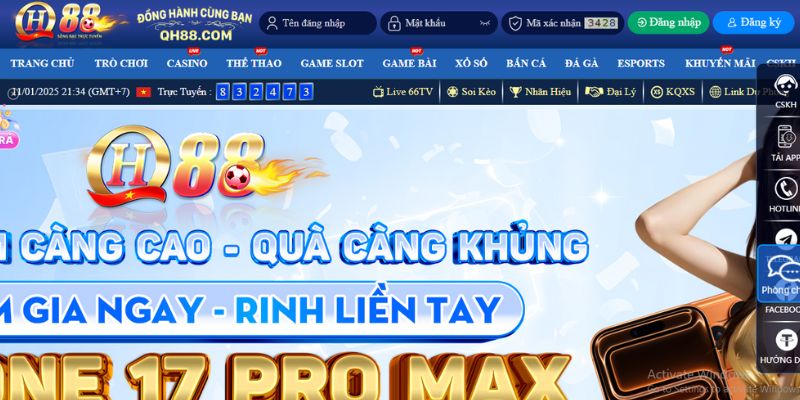 Giới thiệu QH88 - Thương hiệu cá cược nổi bật với độ uy tín cao